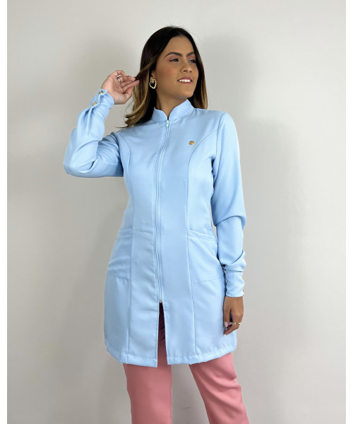 Jaleco Antonella Azul Bebê
