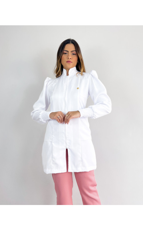 Jaleco Alícia Branco