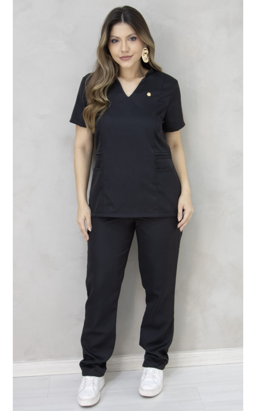 Scrub Impulse Feminino Preto