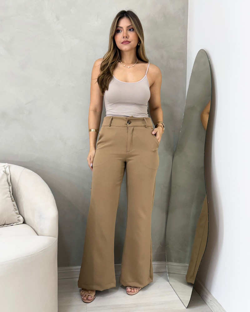 Calça Cecília Bege