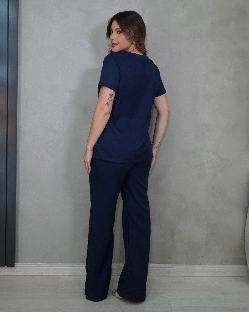 Scrub Prime Azul Marinho