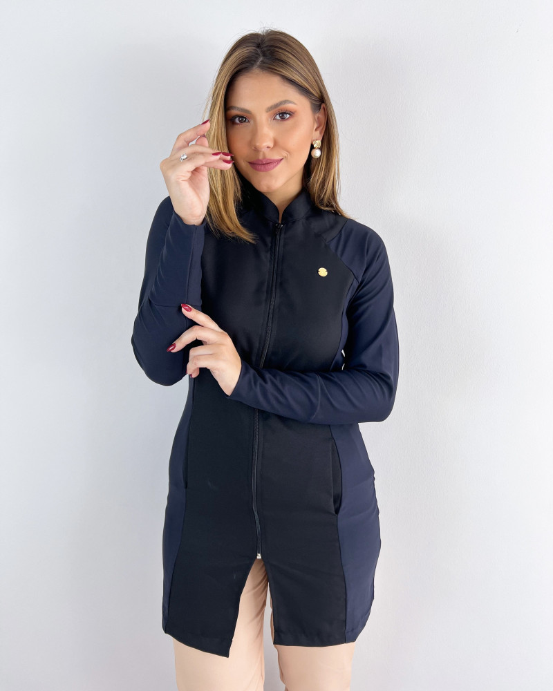 Jaleco Zoe Preto