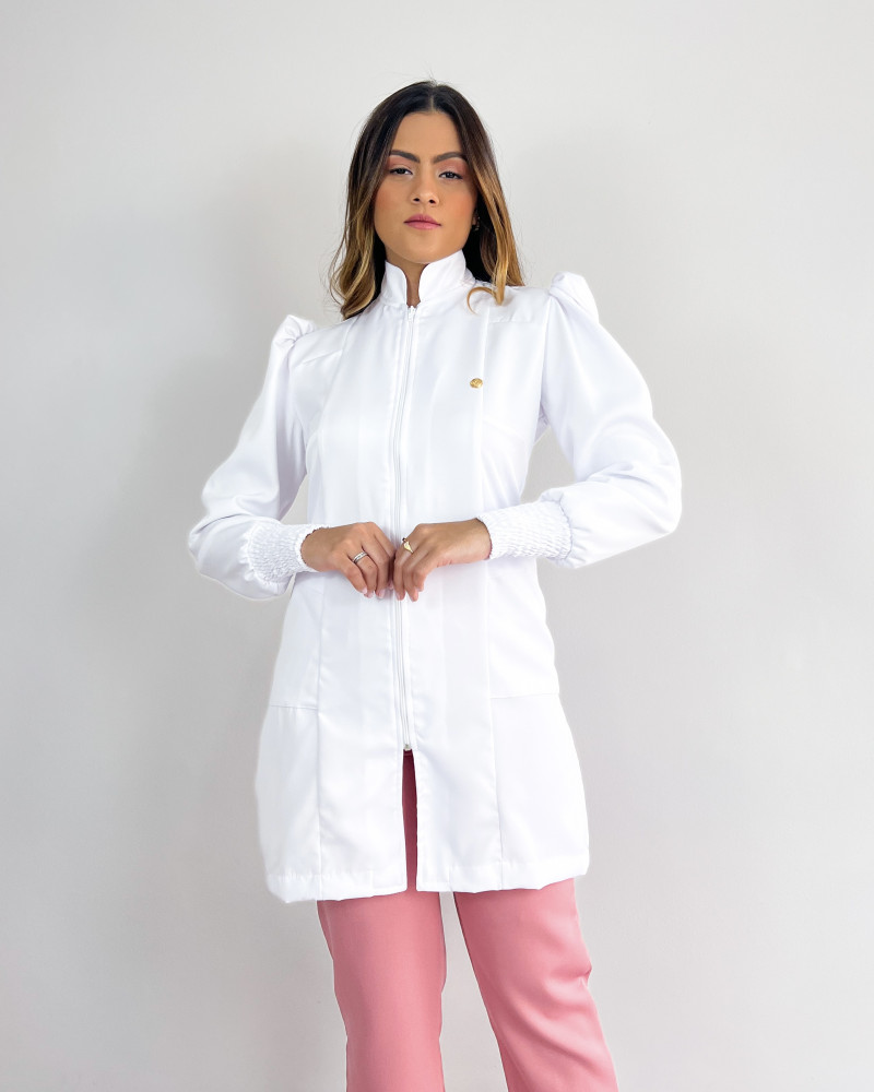 Jaleco Alícia Branco