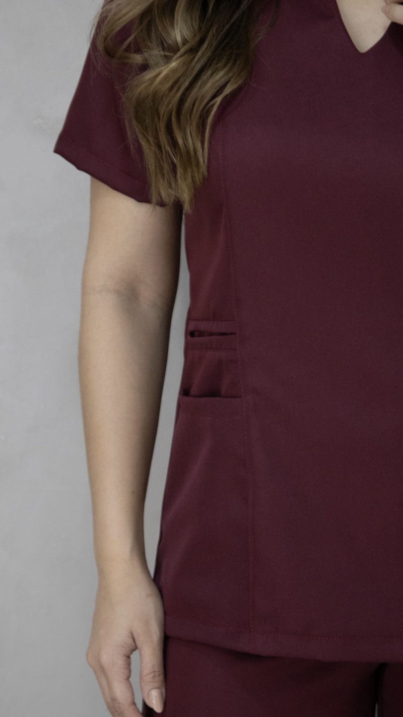 Scrub Impulse Feminino Marsala