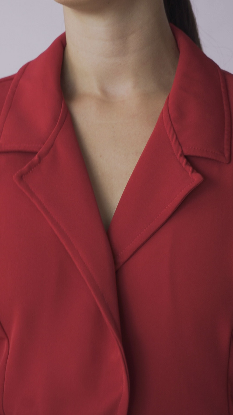 Jaleco Cloe Vermelho