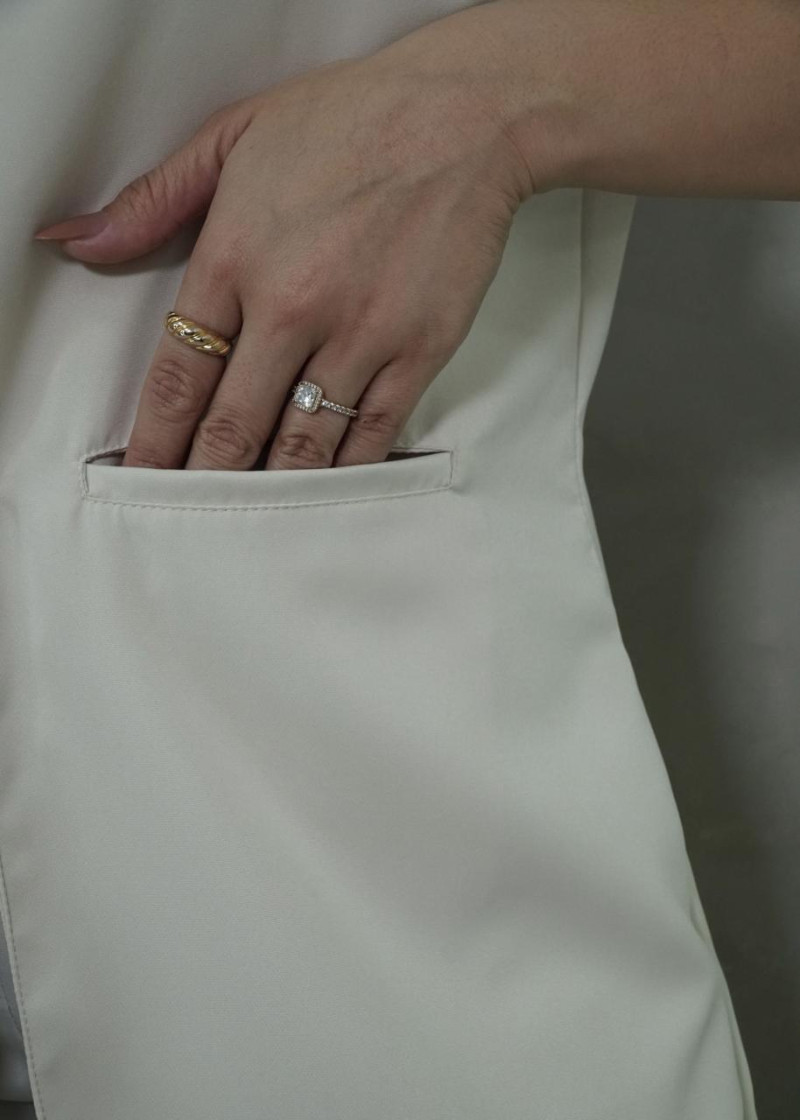 Jaleco Aura Champanhe