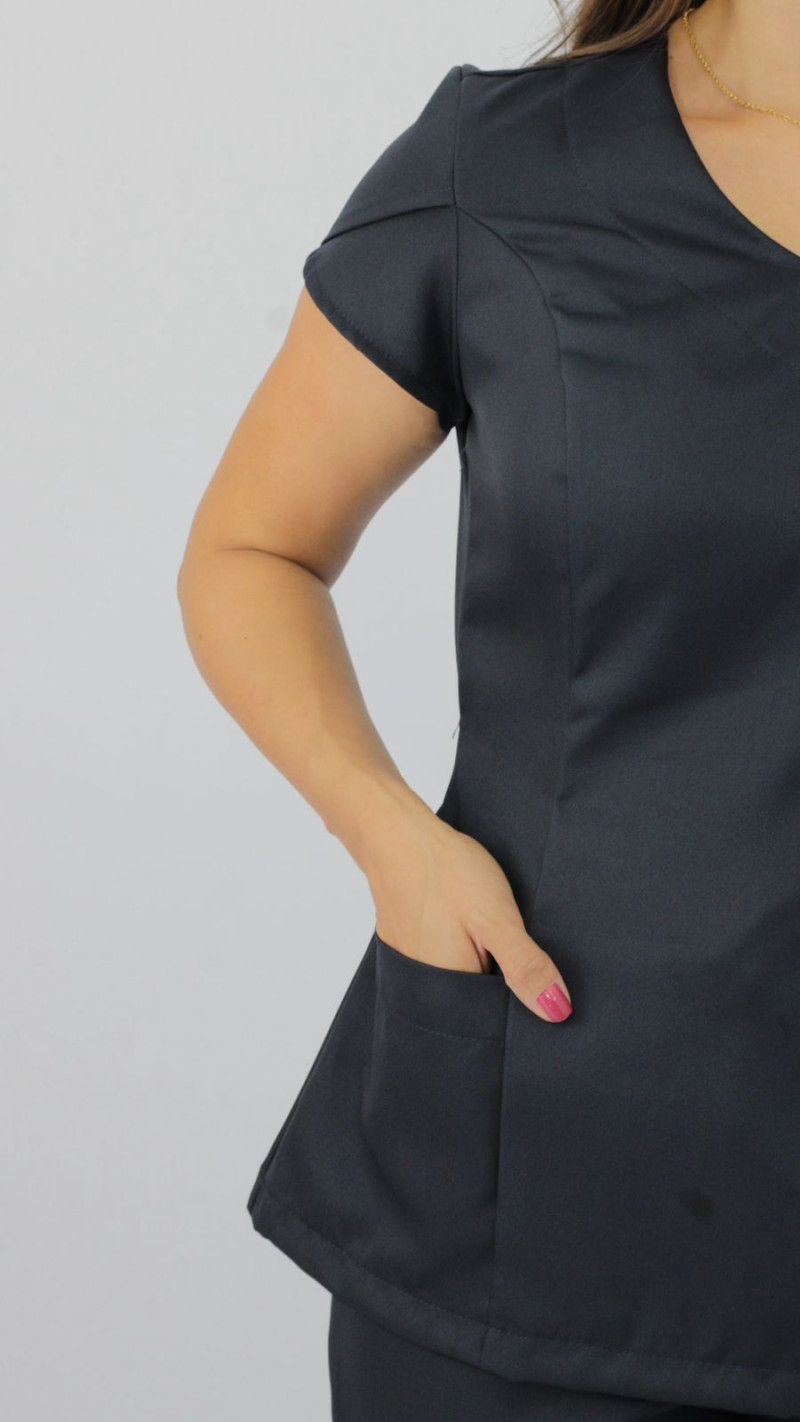 Scrub Louise Azul Marinho 