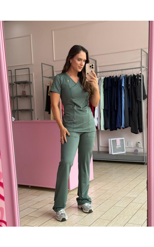 Scrub Ava Verde Botanical