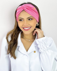 Faixa Turbante Blush